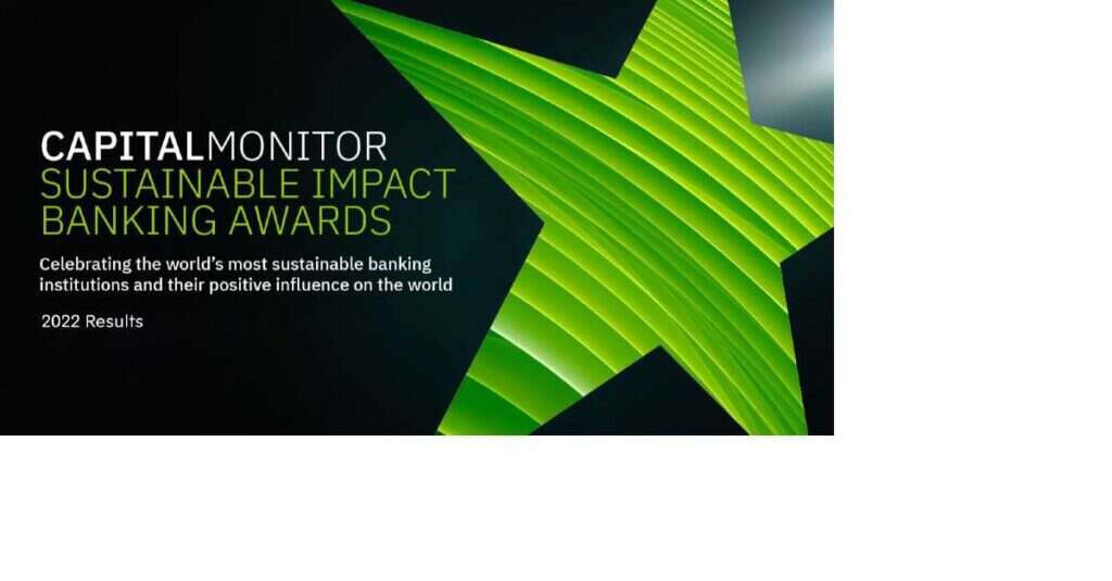 Awards, sustainable impact banking
