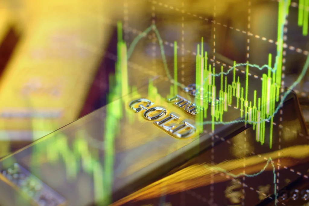 Gold bar rising price