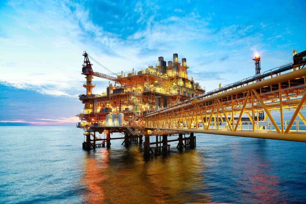 offshore oil rig